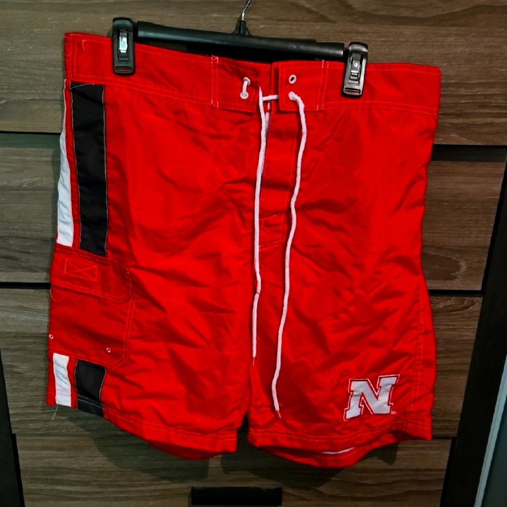 Nebraska Cornhuskers Swim Trunks